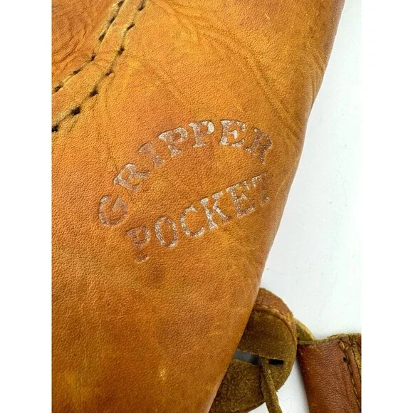 GoldSmith SB70 Gripper Pocket WWII Military Issued Softball Glove US 6‑1945